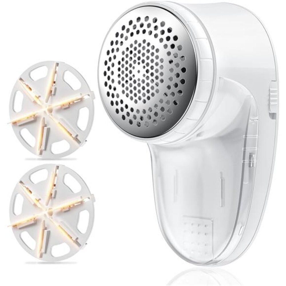 Fabric Shaver Lint Remover, Sweater Shaver with Replaceable Stainless Steel